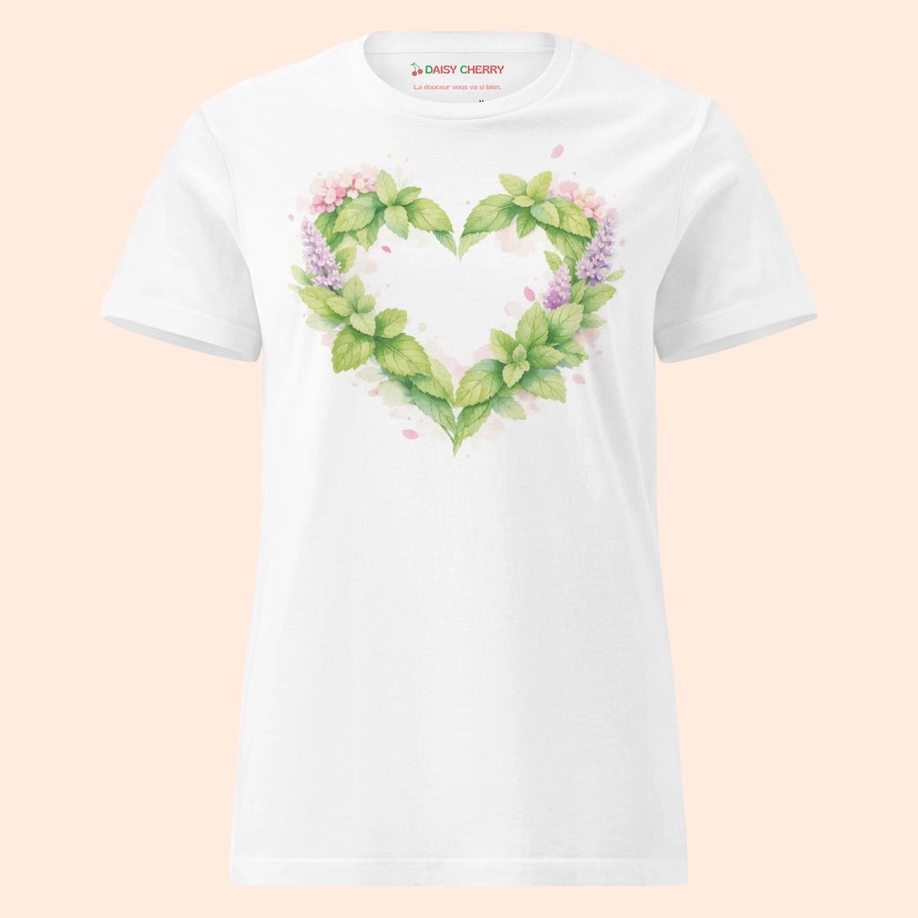 Tee-shirt Vert Menthe Femme