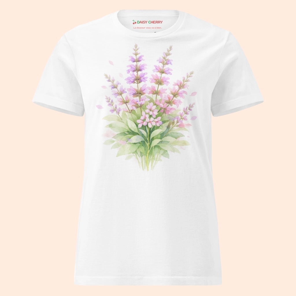 Tee-shirt Vert Sauge Femme