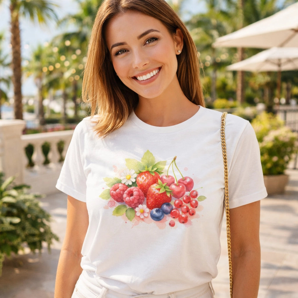 Tee-shirt de Fruits Rouges