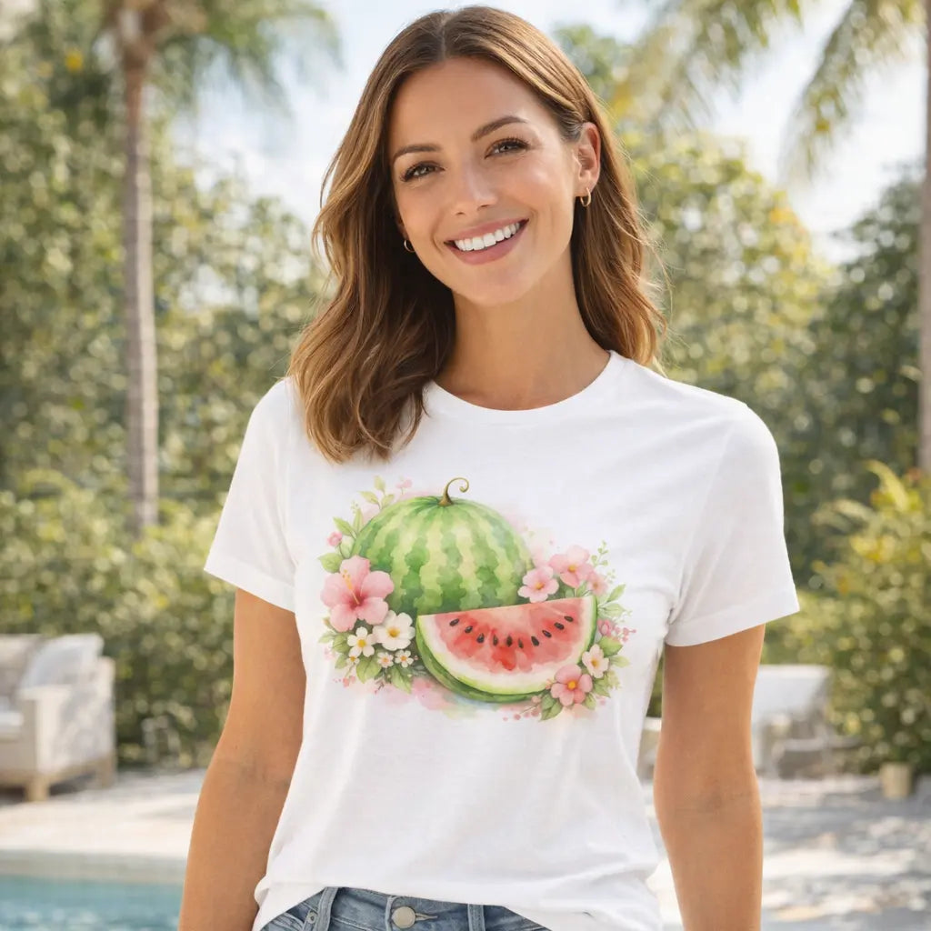 Tee-shirt de Pastèque Femme
