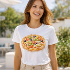Tee-shirt de Pizza Vintage