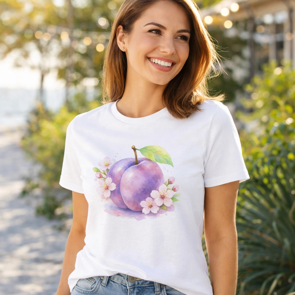 Tee-shirt de Prune Femme