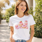 Tee-shirt en Rose Bonbon